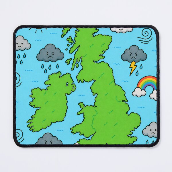 Item preview, British weather – Every season at once Duvet cover weather map designed and sold by Kentala.