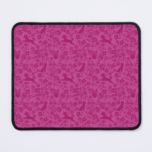 Item preview, Chinese Crested Floral Pattern | Unique Hairless Dog Aesthetic In Pink designed and sold by WildLakePatterns.