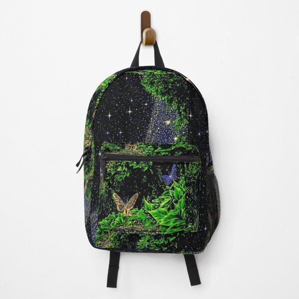 Item preview, Overgrown Ruins in Cosmic Jungle designed and sold by Peac7e.