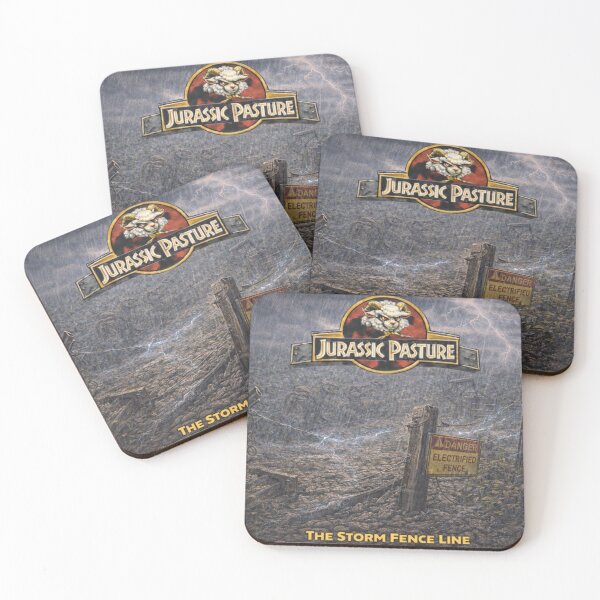 Item preview, The Storm Fence Line - Jurassic Pasture Breakdown Point designed and sold by Thpoar.