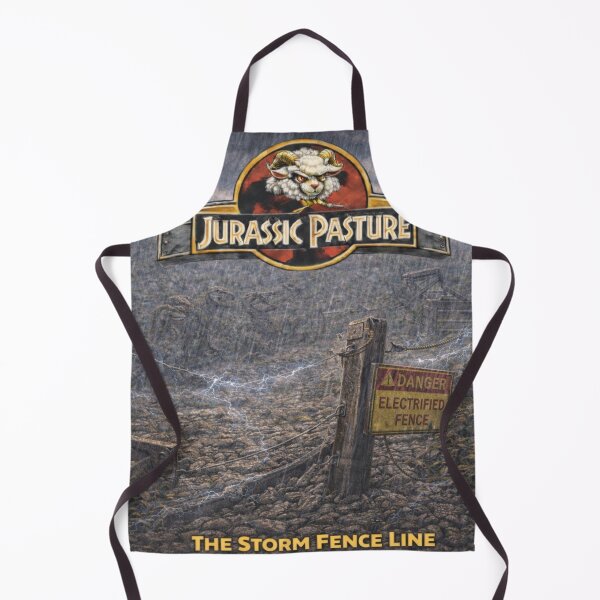 Item preview, The Storm Fence Line - Jurassic Pasture Breakdown Point designed and sold by Thpoar.