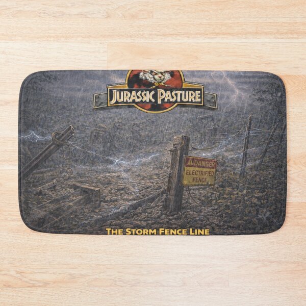 Item preview, The Storm Fence Line - Jurassic Pasture Breakdown Point designed and sold by Thpoar.