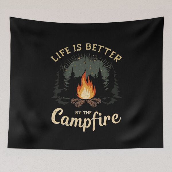 Item preview, Life is better by the campfire designed and sold by Tragedyshop.