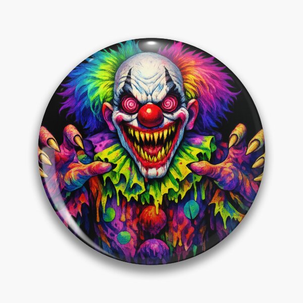 Item preview, Psychedelic Horror Clown Nightmare designed and sold by Sonic Nova Studios.
