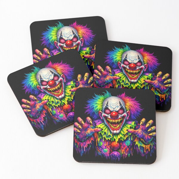Item preview, Psychedelic Horror Clown Nightmare designed and sold by Sonic Nova Studios.
