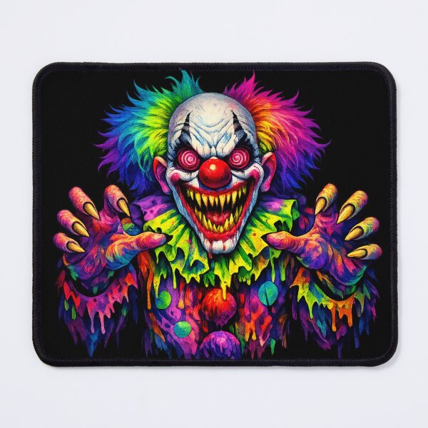 Item preview, Psychedelic Horror Clown Nightmare designed and sold by Sonic Nova Studios.