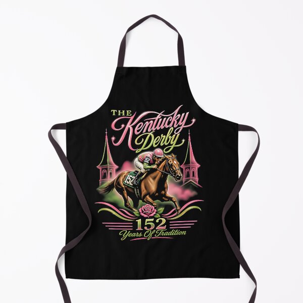 Item preview, Kentucky Derby Horse Racing 152 Years Tradition Pink Rose Vintage designed and sold by graphixpolash.