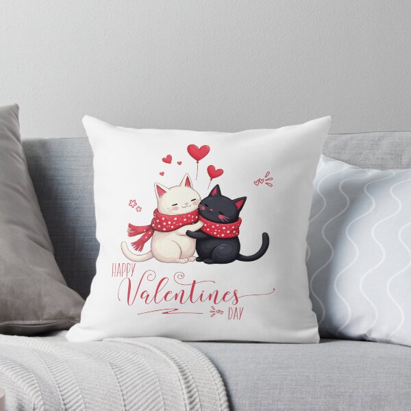 Item preview, Cute Cat Couple Love T-Shirt designed and sold by afr-saad.