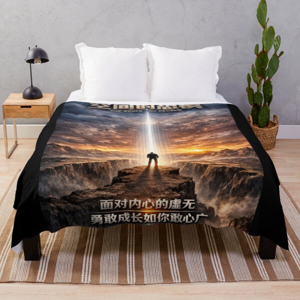 Item preview, Raw Human - The Space You Feared | Chinese Calligraphy Philosophy Art designed and sold by MarioZ137.
