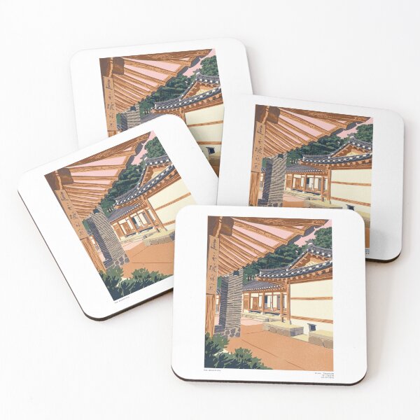 Item preview, Korean temple street illustration - Travels collection designed and sold by DANE_Projects.