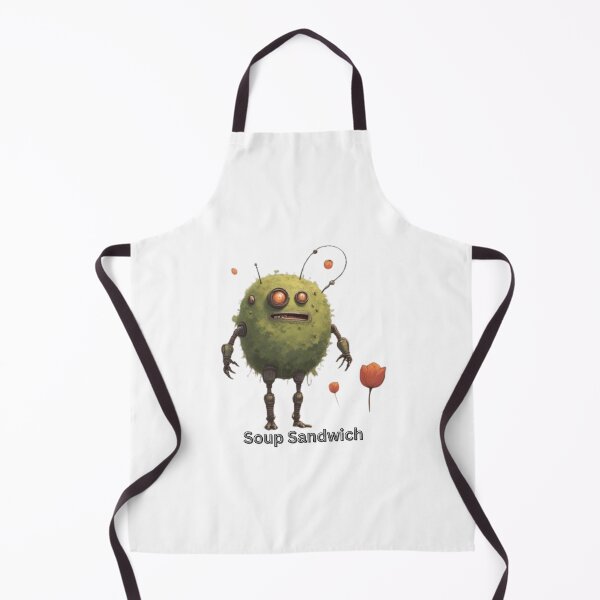 Item preview, Soup Sandwich – Mossy Robot Monster Art designed and sold by dcohea.