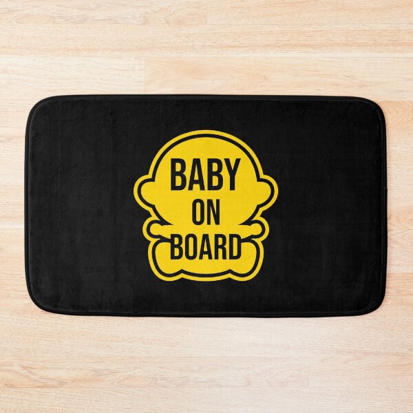 Item preview, Baby on Board(yellow) designed and sold by sptsang.