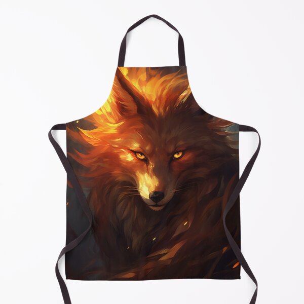 Item preview, Watercolor Fire Fox Art designed and sold by Marcu Ioachim.