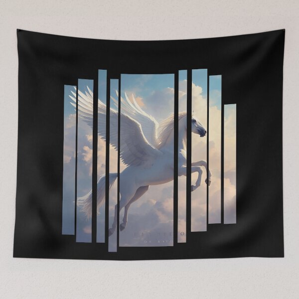 Item preview, Pegasus flying horse with wings 1 designed and sold by Neon G.