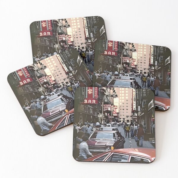 Item preview, Vintage New York City Chinatown Street Scene designed and sold by BigBrothershop89.