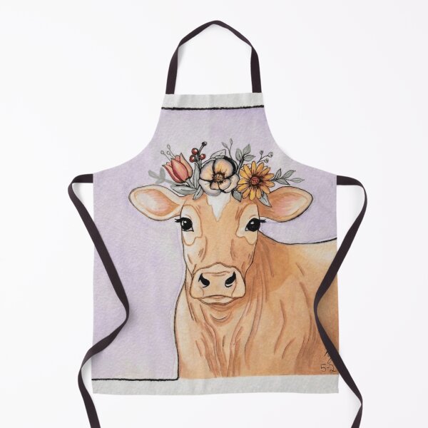 Item preview, Cow Jersey dairy Cow Purple designed and sold by Kyra Hillier Art.