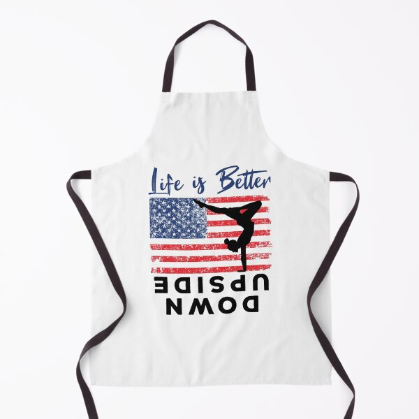 Item preview, Life Is Better Upside Down Gymnastics American Flag Patriotic designed and sold by jaygo.