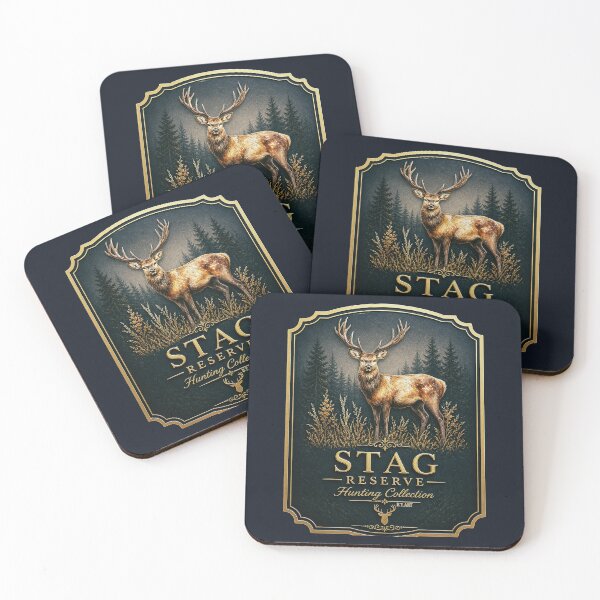 Item preview, Majestic Stag – Forest Deer, Vintage Wildlife Hunting Art designed and sold by TammyHunterArt.