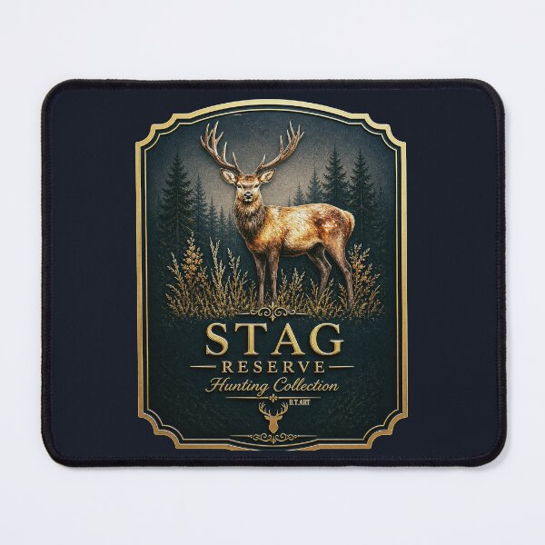 Item preview, Majestic Stag – Forest Deer, Vintage Wildlife Hunting Art designed and sold by TammyHunterArt.