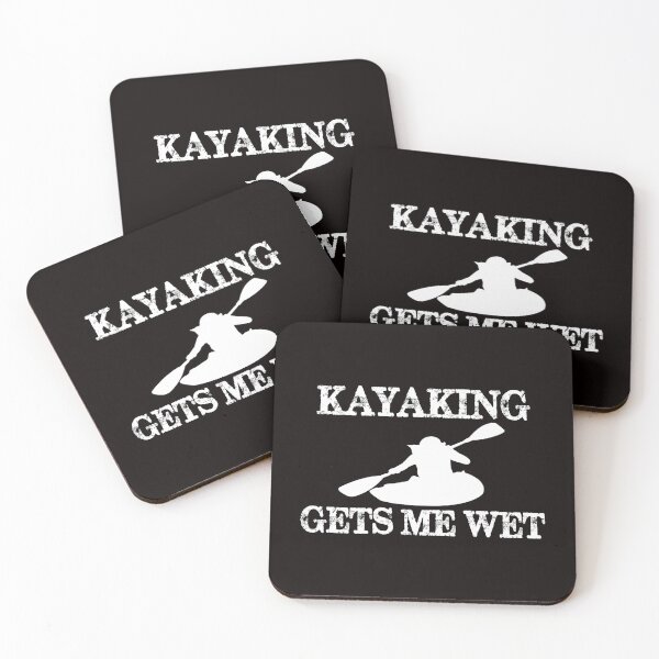 Item preview, Kayaking Gets Me Wet Funny Kayak Lover Gifts for Makes Me Wet Kayaker & Canoe Lovers designed and sold by merkraht.