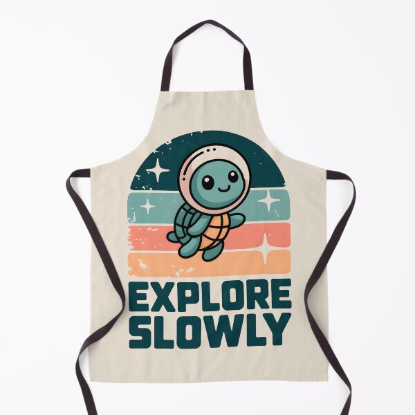 Item preview, Explore Slowly – Retro Space, Minimalist Astronaut Badge designed and sold by Montodesign.