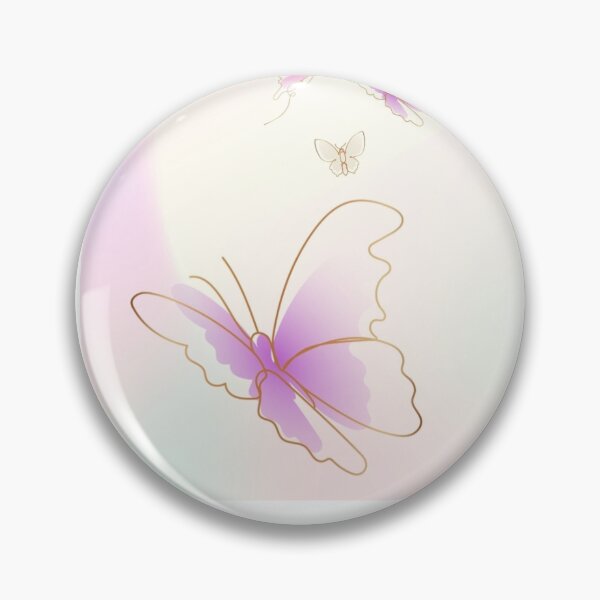 Item preview, Pastel Butterfly Aesthetic Wallpaper | Soft Pink Minimal Butterfly Art designed and sold by PixelVibe Art.