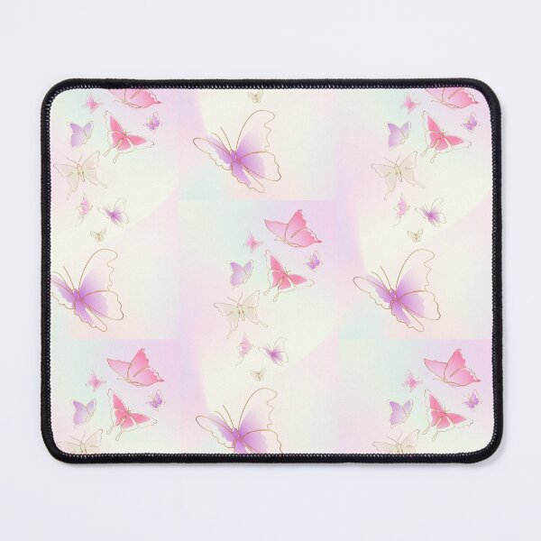 Item preview, Pastel Butterfly Aesthetic Wallpaper | Soft Pink Minimal Butterfly Art designed and sold by PixelVibe Art.