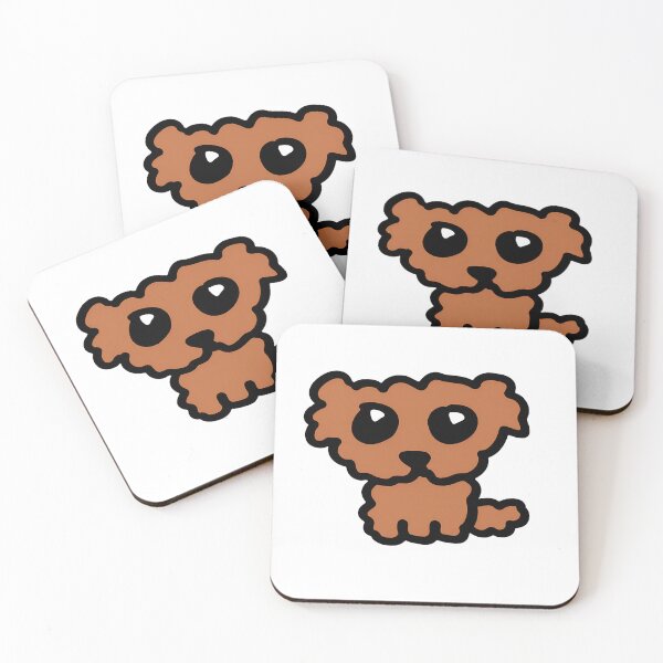 Item preview, Apricot Poodle | Cute Dog Decal | Poodle Lover  designed and sold by PawsInBloom.