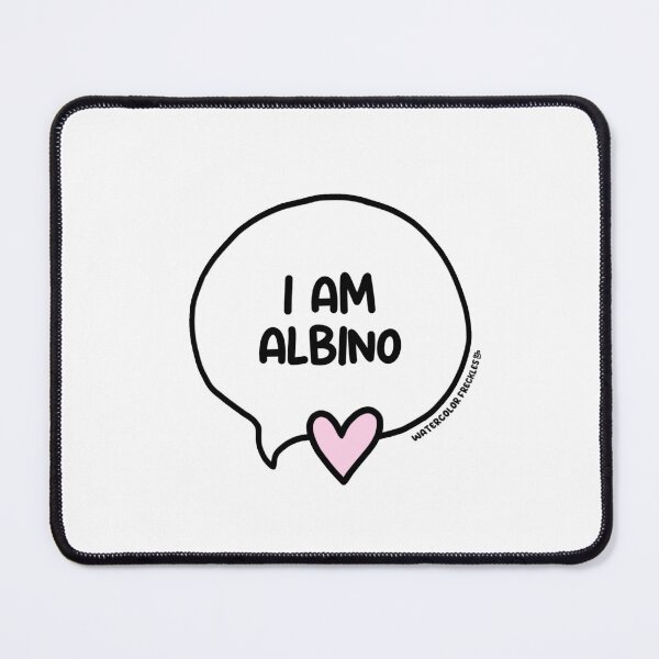 Item preview, I am Albino Speech Bubble designed and sold by WCFreckles.