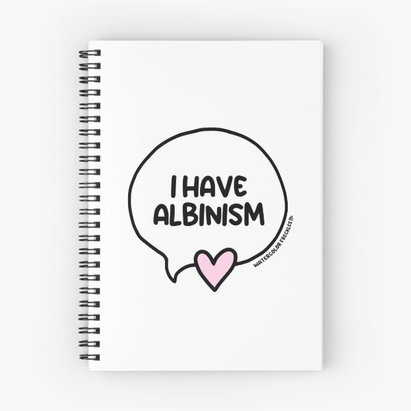 Item preview, I Have Albinism Speech Bubble designed and sold by WCFreckles.