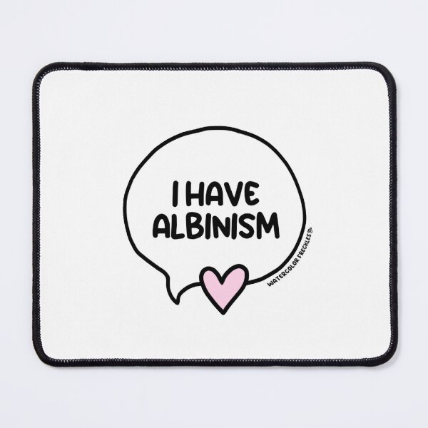 Item preview, I Have Albinism Speech Bubble designed and sold by WCFreckles.