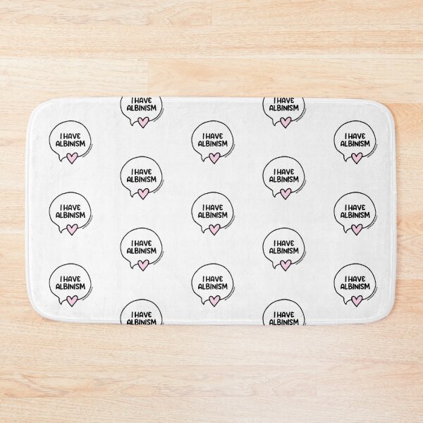 Item preview, I Have Albinism Speech Bubble designed and sold by WCFreckles.