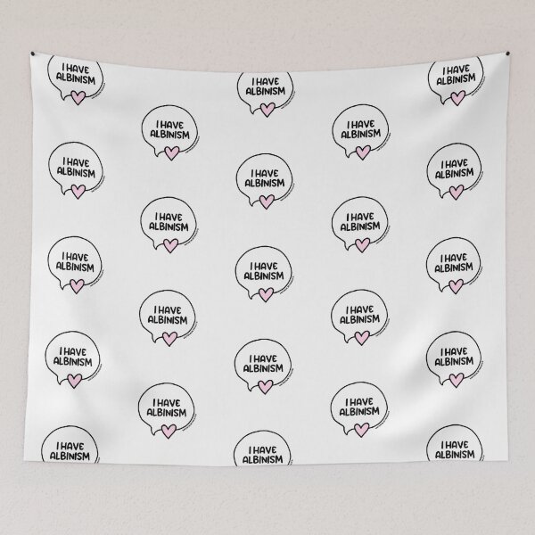 Item preview, I Have Albinism Speech Bubble designed and sold by WCFreckles.