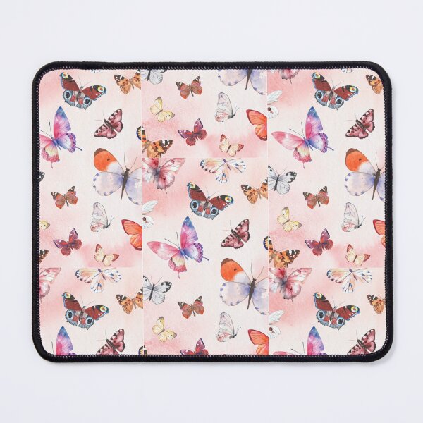Item preview, Watercolor Butterfly Aesthetic Wallpaper | Colorful Butterfly Art Background designed and sold by PixelVibe Art.