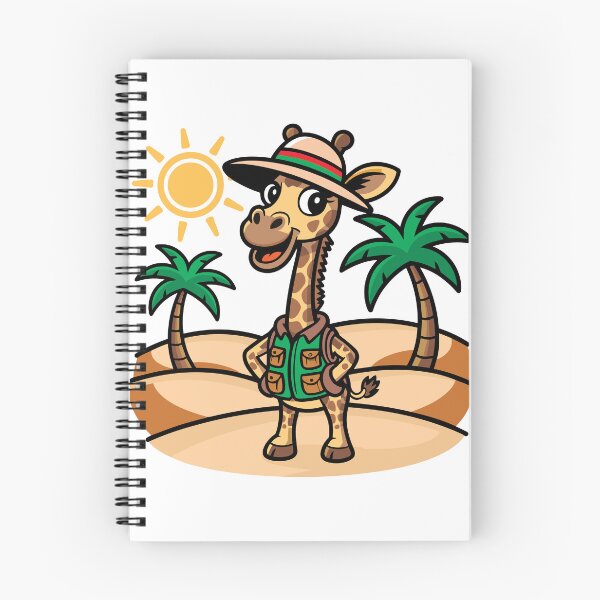 Artikelvorschau, Fröhliche Giraffe – Niedliche und heitere Tierillustration entworfen und verkauft von DoraTora.