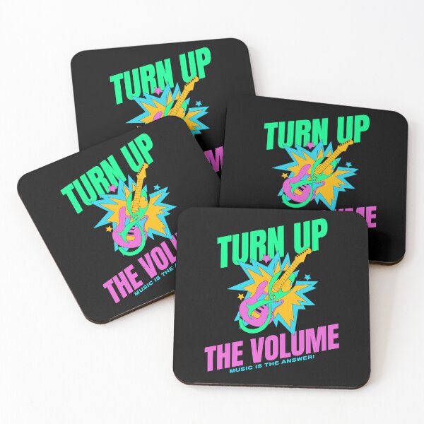 Item preview, TURN UP THE VOLUME ~ Music Is The Answer! designed and sold by ActOutTees.