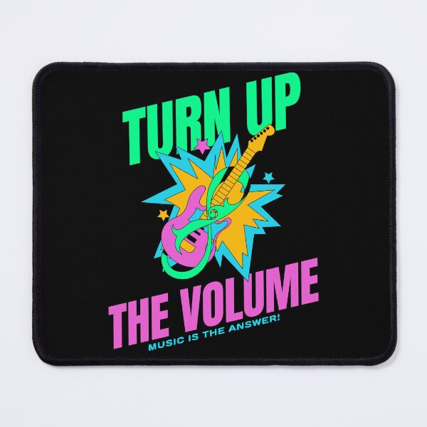 Item preview, TURN UP THE VOLUME ~ Music Is The Answer! designed and sold by ActOutTees.