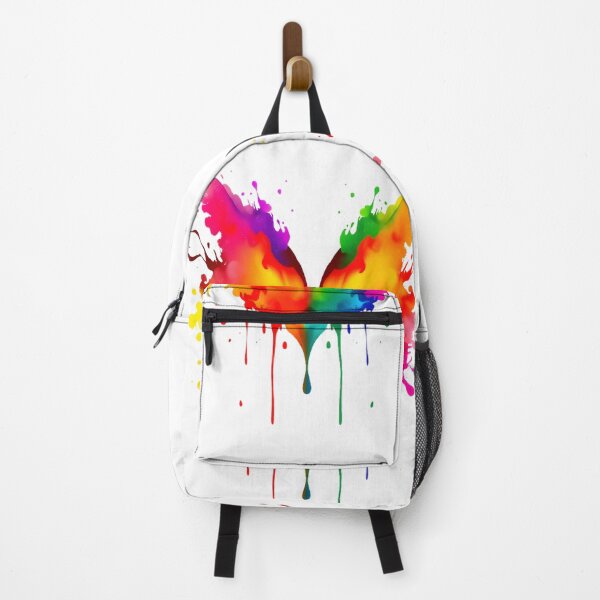 Item preview, Colorful Butterfly Paint Splash Abstract Art designed and sold by MondeMade.