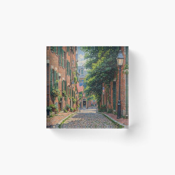 Artikelvorschau, Acorn Street, Boston, Massachusetts entworfen und verkauft von sid1802.
