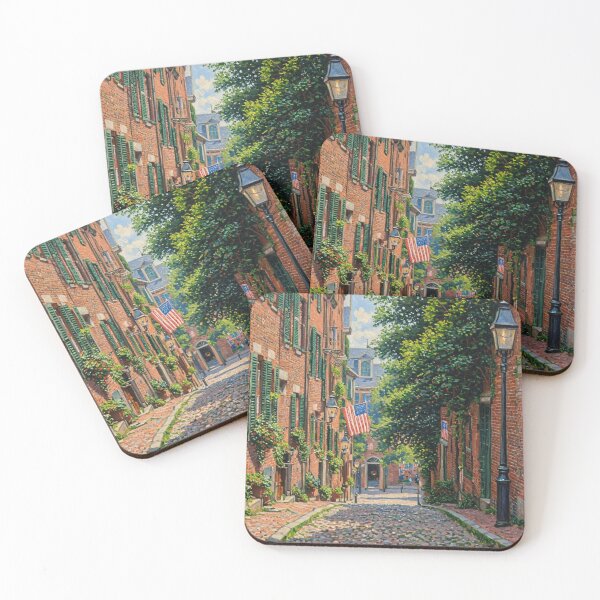Item preview, Acorn Street, Boston, Massachusetts designed and sold by sid1802.