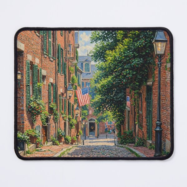Item preview, Acorn Street, Boston, Massachusetts designed and sold by sid1802.