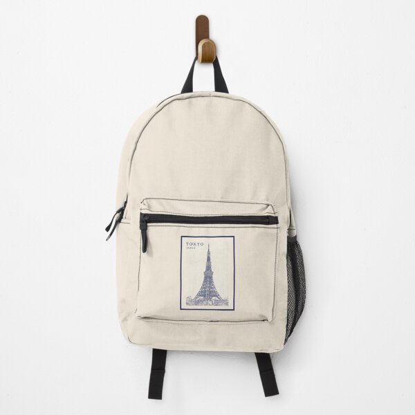 Item preview, Tokyo Tower Japan Vintage Landmark Skyline Line Art Poster designed and sold by Sorcend.