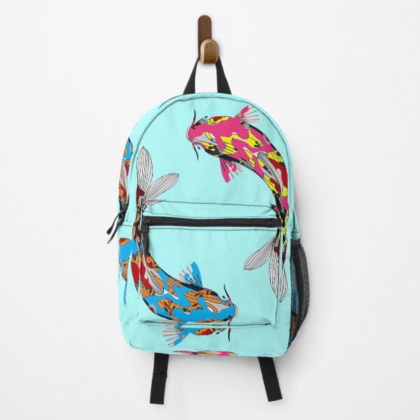 Item preview, colorful Koi Fish Art designed and sold by Pikkalo.