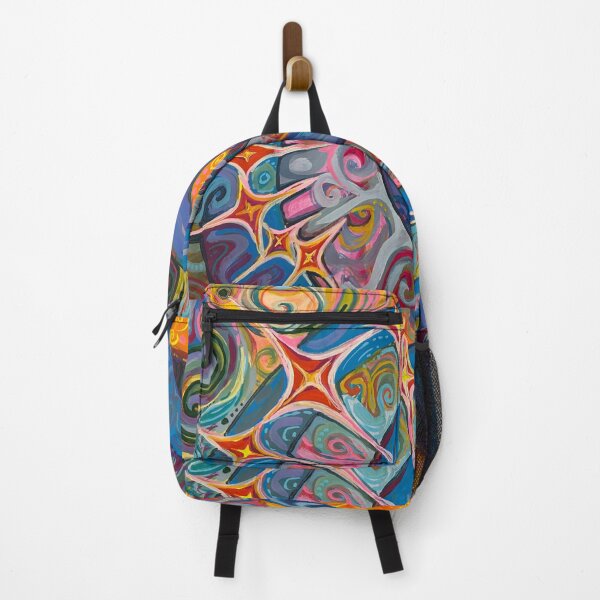Item preview, hand painted abstract spiral artwork  designed and sold by HibiscusHeron.