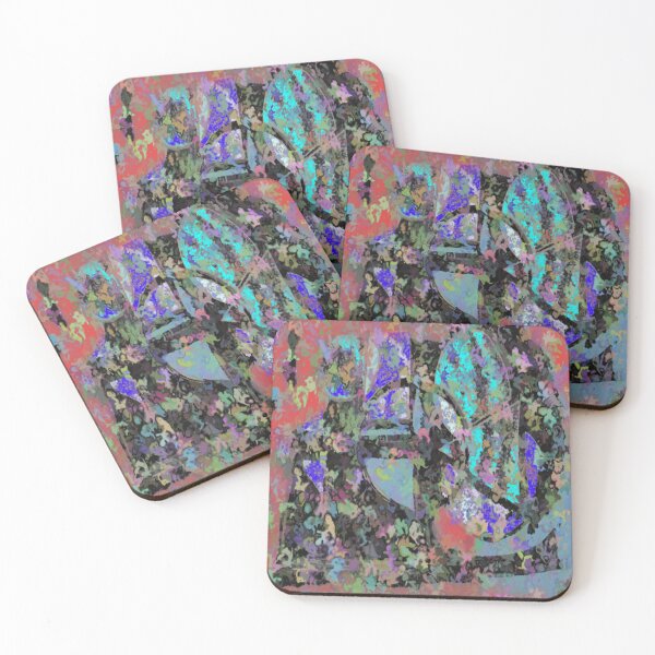 Item preview, Shades Of Dark Oil colorful geometric abstract design designed and sold by SmashingDeals.