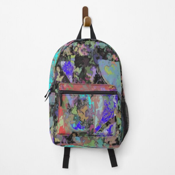 Item preview, Shades Of Dark Oil colorful geometric abstract design designed and sold by SmashingDeals.