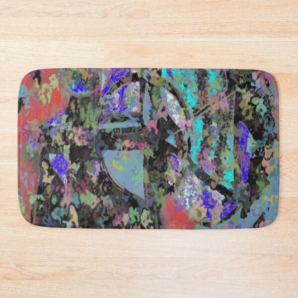 Item preview, Shades Of Dark Oil colorful geometric abstract design designed and sold by SmashingDeals.