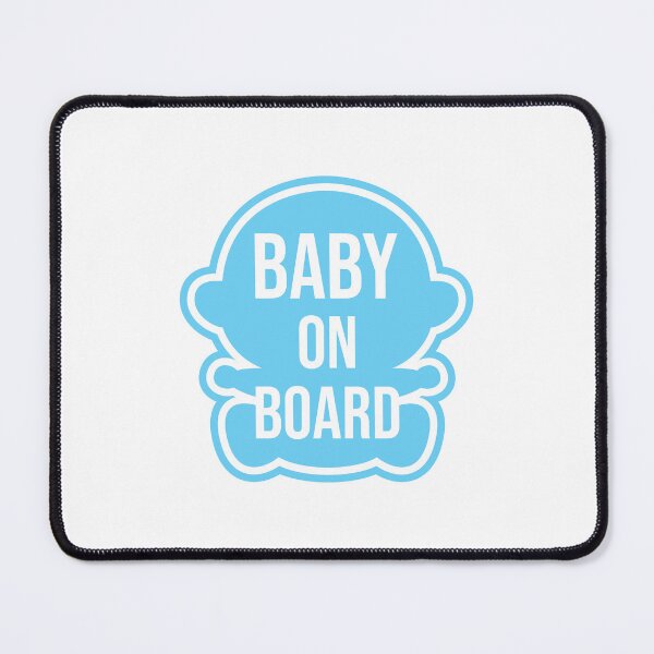 Item preview, Copy of Baby on Board(blue) designed and sold by sptsang.