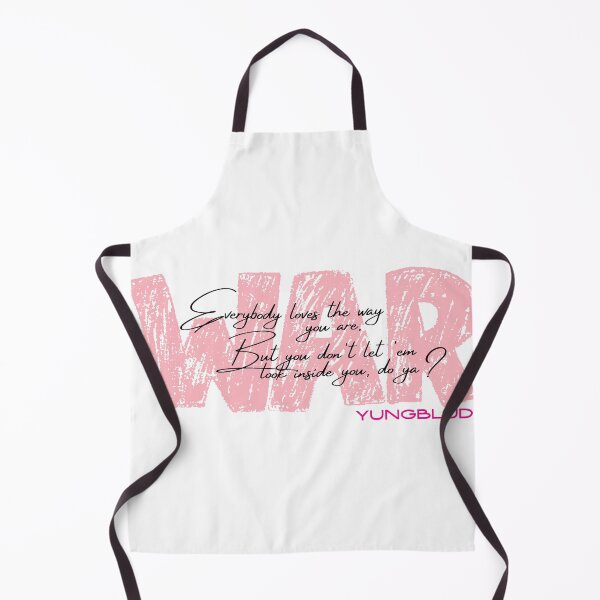 Item preview, YUNGBLUD War Lyrics designed and sold by bruise+blush.