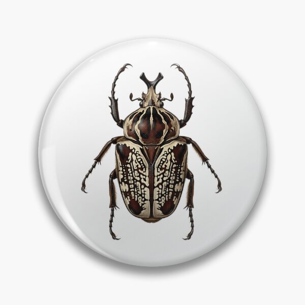 Item preview, Goliath Beetle: Realistic Entomological Illustration designed and sold by Chaoscience.